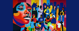 Photo of Wall Mural at Pickett Rd. Clinic.